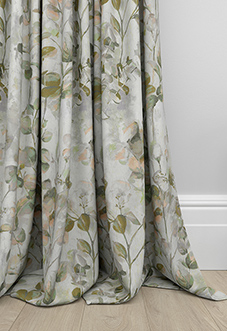 Aquarelle, Verdigris - Made to Measure Curtains